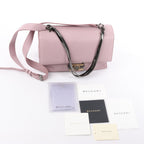 BVLGARI Monete Leather 2Way Shoulder Bag in Pink