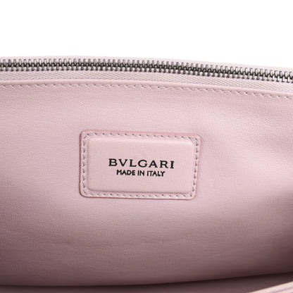 BVLGARI Monete Leather 2Way Shoulder Bag in Pink