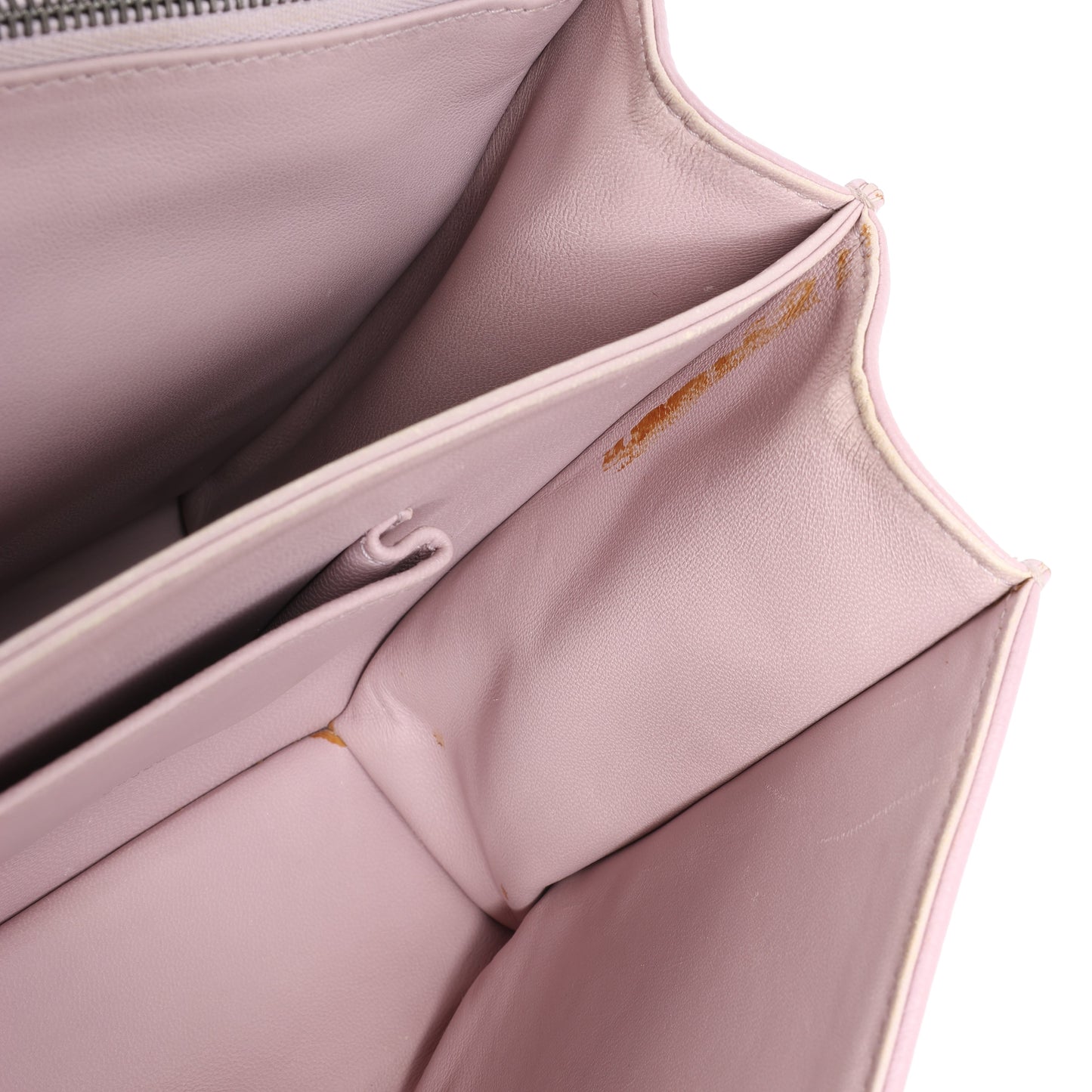 Sac à bandoulière BVLGARI Monete en cuir rose