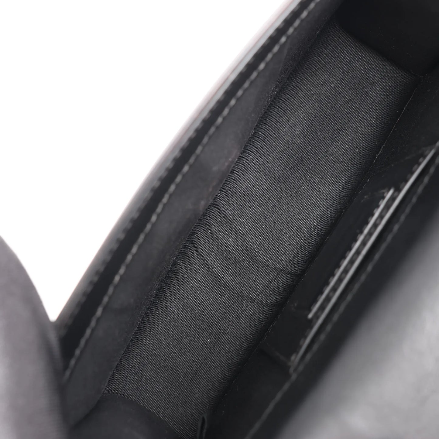 BVLGARI Serpenti Forever Leather Chain Shoulder Bag in Black