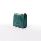 Bolso de hombro con cadena de charol BVLGARI Serpenti Forever en color naranja