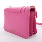 BVLGARI Serpenti Forever Leather Crossbody Bag in Pink