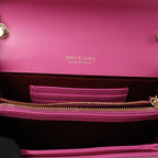 BVLGARI Serpenti Forever Leather Crossbody Bag in Pink