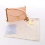 BVLGARI Serpenti Forever Leather Chain Crossbody Bag in Powder Beige