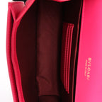 BVLGARI Serpenti Forever Leather Crossbody Bag in Pink