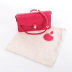 BVLGARI Serpenti Forever Leather Crossbody Bag in Pink