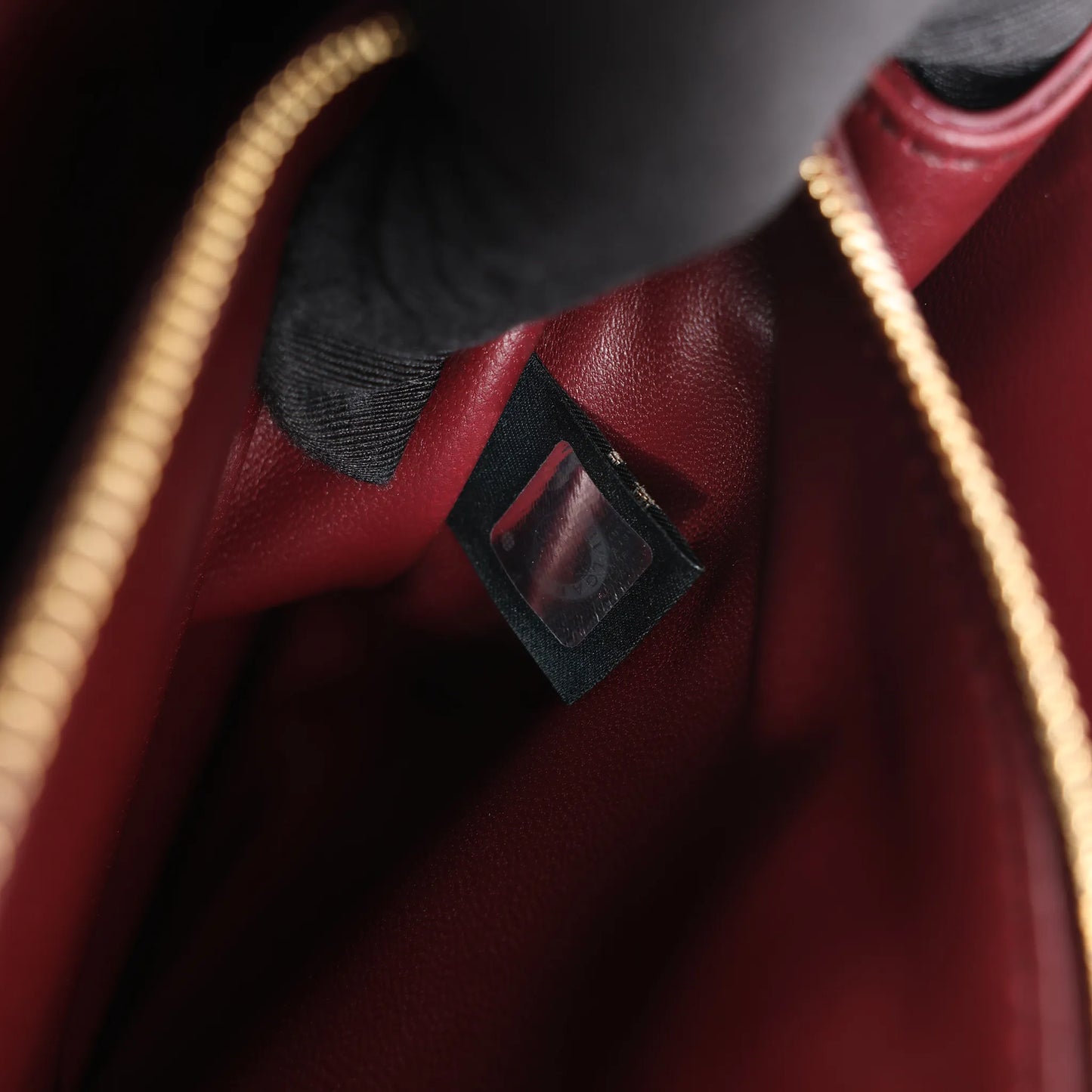 BVLGARI Serpenti Forever Polyester x Leather Chain Shoulder Bag in Pink