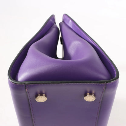Sac à main BVLGARI Serpenti en cuir violet, 2 en 1