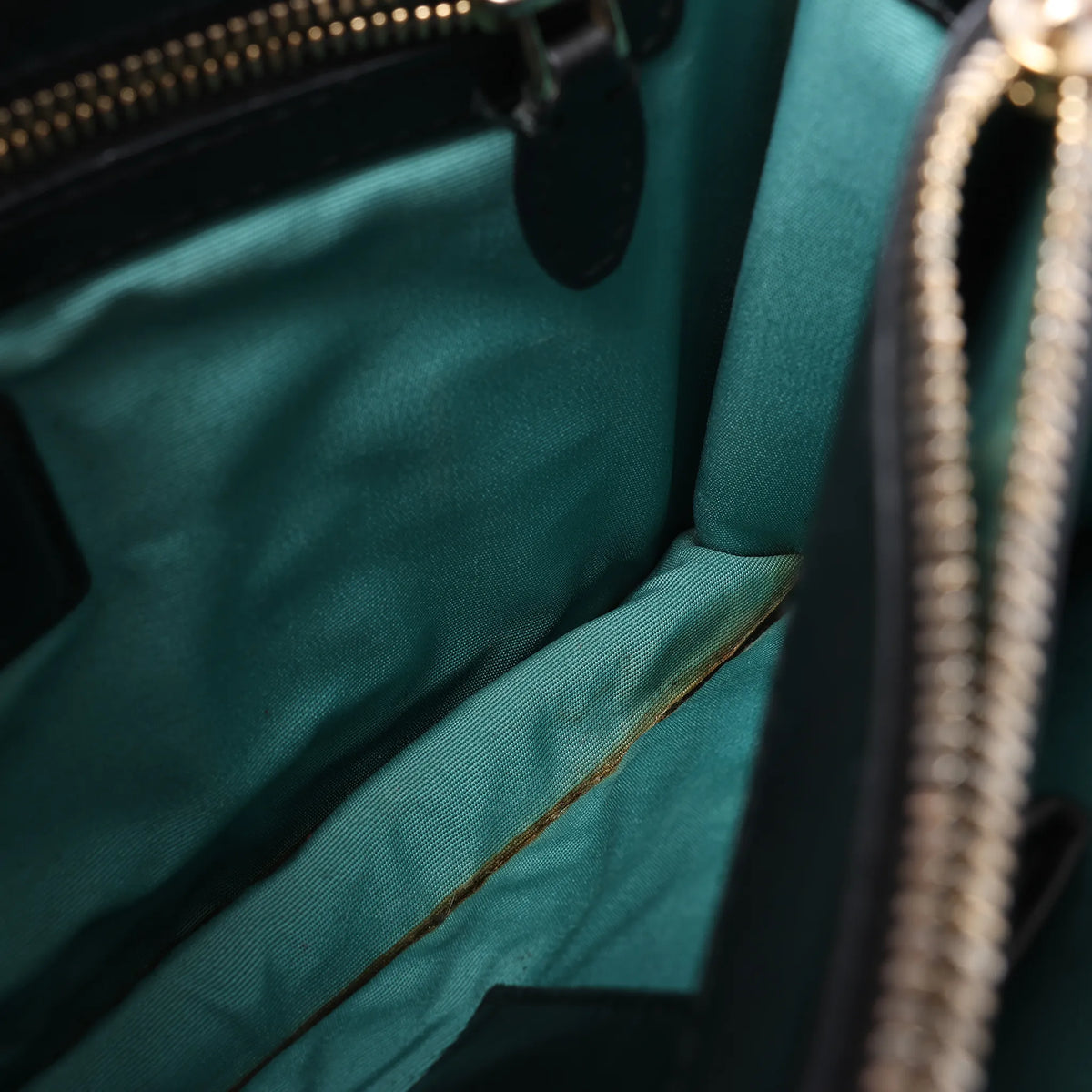 BVLGARI Serpenti Leather Chain Crossbody Bag in Black