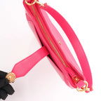 BVLGARI Serpenti Leather Shoulder Bag in Pink