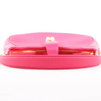 BVLGARI Serpenti Leather Shoulder Bag in Pink