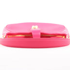 BVLGARI Serpenti Leather Shoulder Bag in Pink