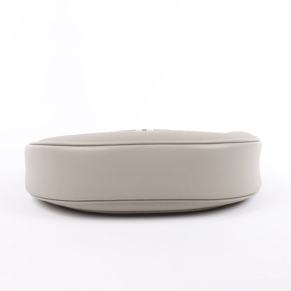 BVLGARI Serpenti Leather Shoulder Bag in Gray