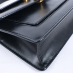 Bvlgari × Alexander Wang Serpenti Leather Handbag in Black