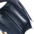 Bvlgari × Alexander Wang Serpenti Leather Handbag in Black