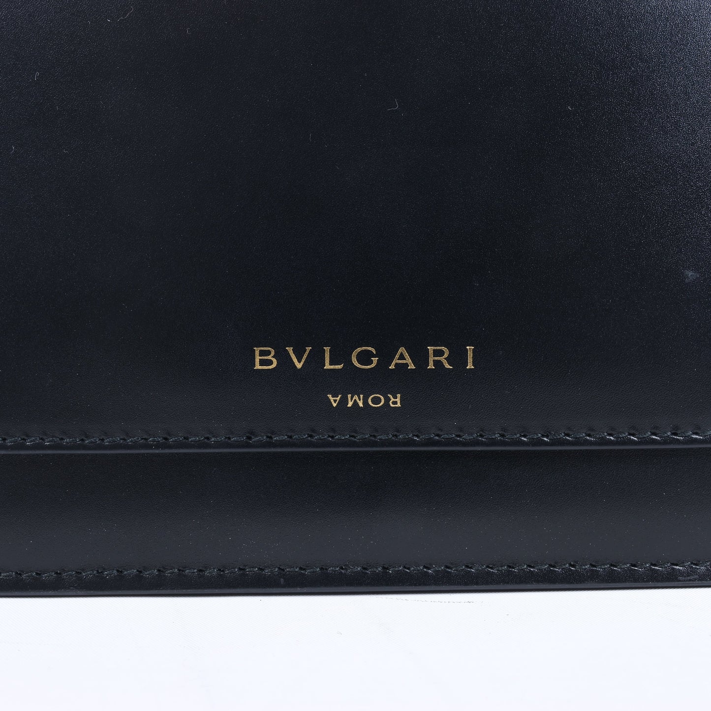Bvlgari × Alexander Wang Serpenti Leather Handbag in Black