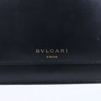 Bvlgari × Alexander Wang Serpenti Leather Handbag in Black
