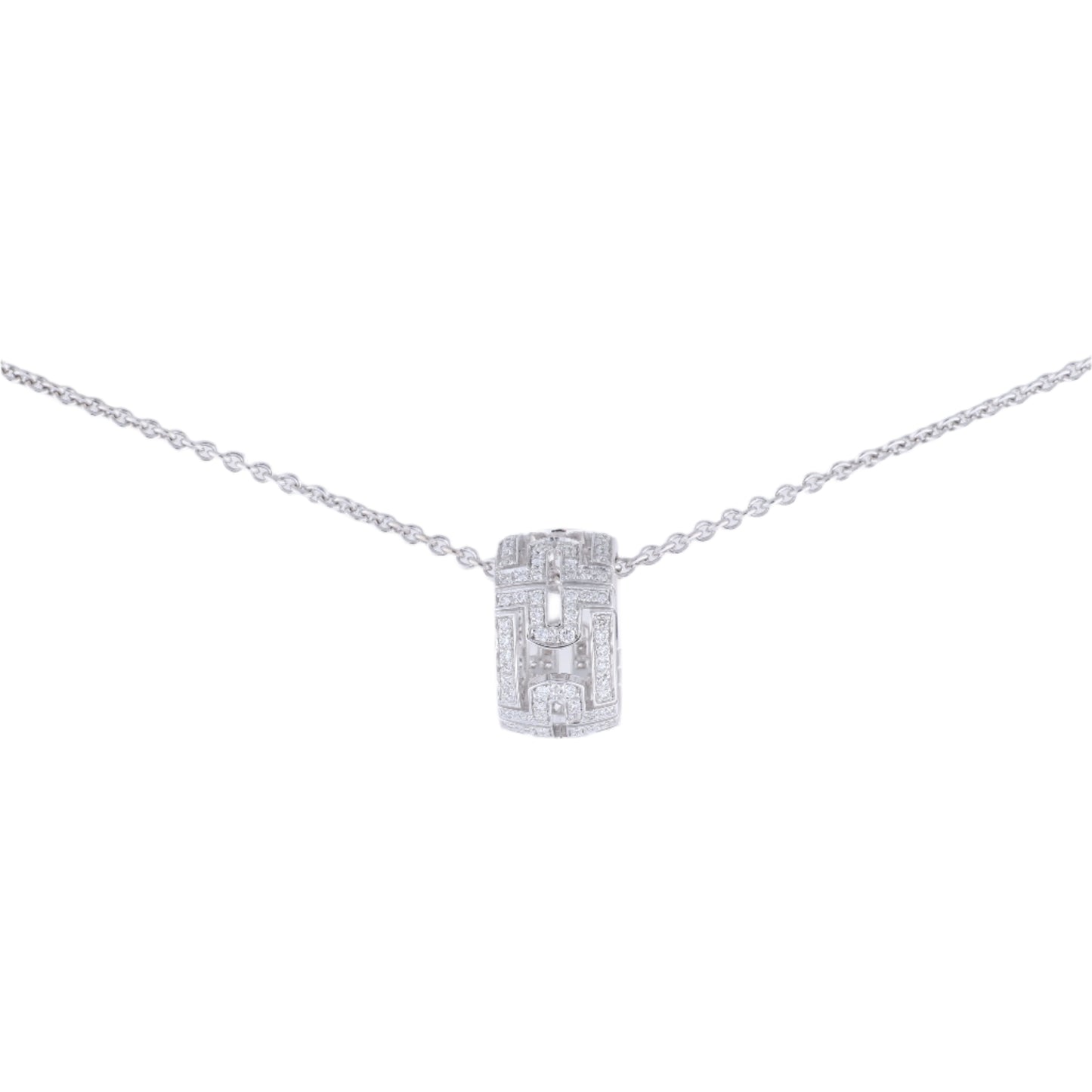 Collier diamant Bvlgari Parentesi 750 (WG) 12,2 g