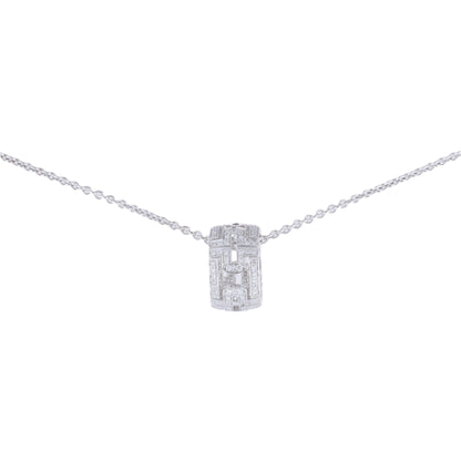 Collier diamant Bvlgari Parentesi 750 (WG) 12,2 g