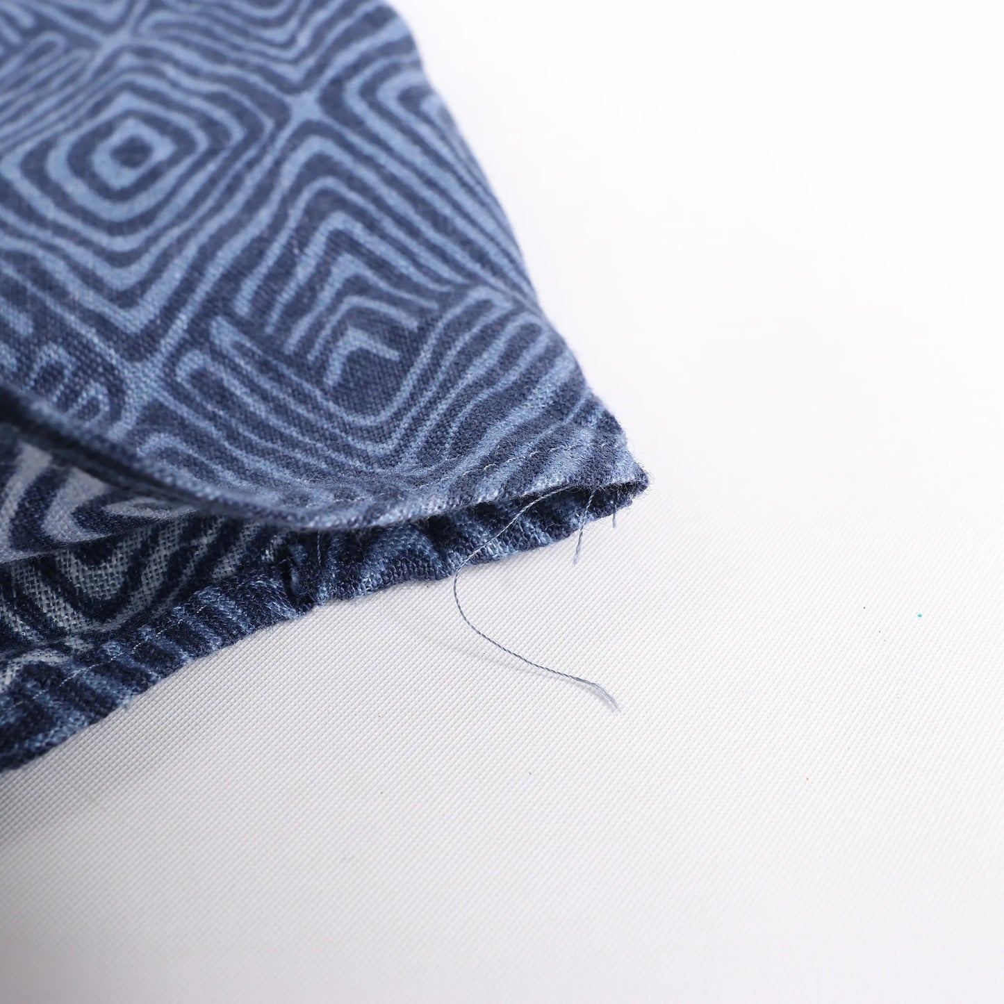 CC Collection Corneliani Dark Blue Patterned Shirt, Size 40 IT