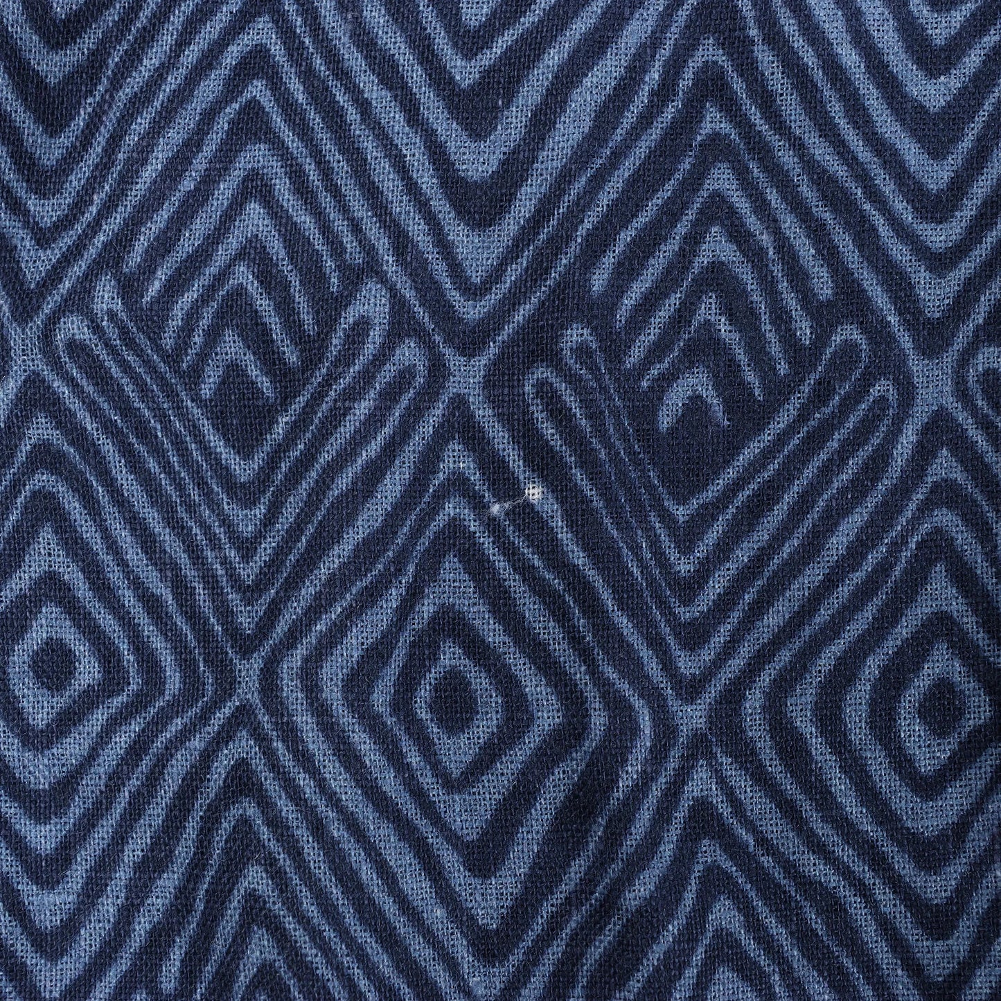 CC Collection Corneliani Dark Blue Patterned Shirt, Size 40 IT