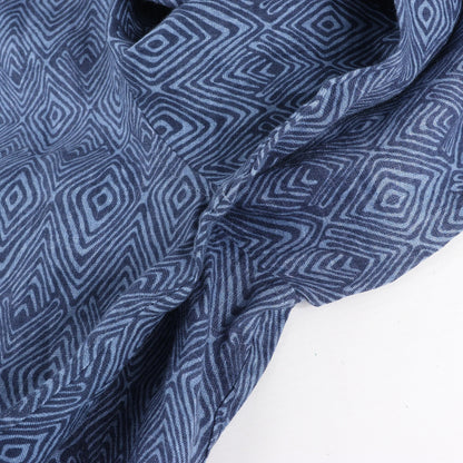 CC Collection Corneliani Dark Blue Patterned Shirt, Size 40 IT