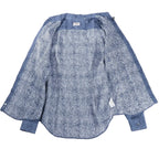 CC Collection Corneliani Dark Blue Patterned Shirt, Size 40 IT