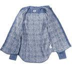 CC Collection Corneliani Dark Blue Patterned Shirt, Size 40 IT