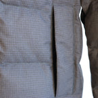 CC Collection Corneliani Down Quilted Puffer Coat in Black, Size 50 IT