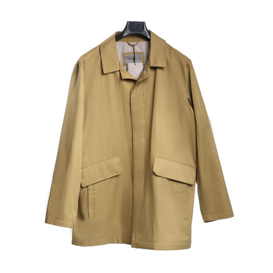 CC Collection Corneliani Jacket in Beige, Size 50 IT