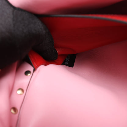 Valentino Garavani Rockstud Spike Leather 2Way Backpack in Pink