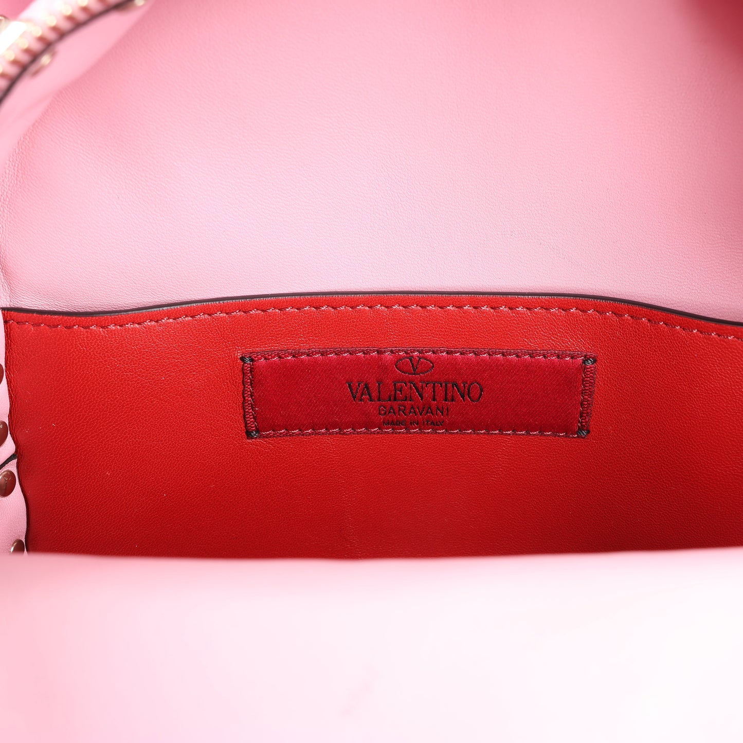 Valentino Garavani Rockstud Spike Leather 2Way Backpack in Pink