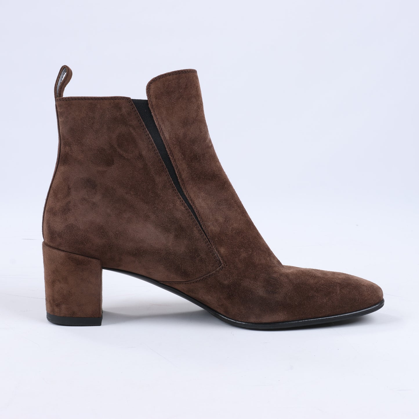 Roger Vivier Suede Boots in Brown, Size 39 EU
