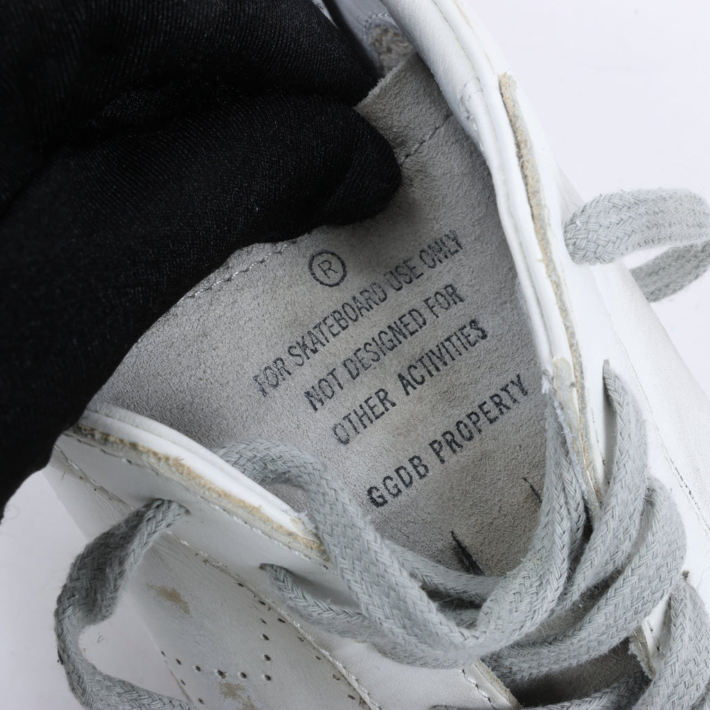 GOLDEN GOOSE Leather Sneakers in White SUPERSTAR, Size 40 EU