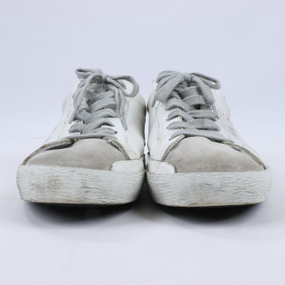 Baskets en cuir GOLDEN GOOSE SUPERSTAR blanches, pointure 40