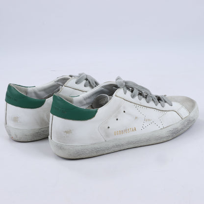 GOLDEN GOOSE Leather Sneakers in White SUPERSTAR, Size 40 EU