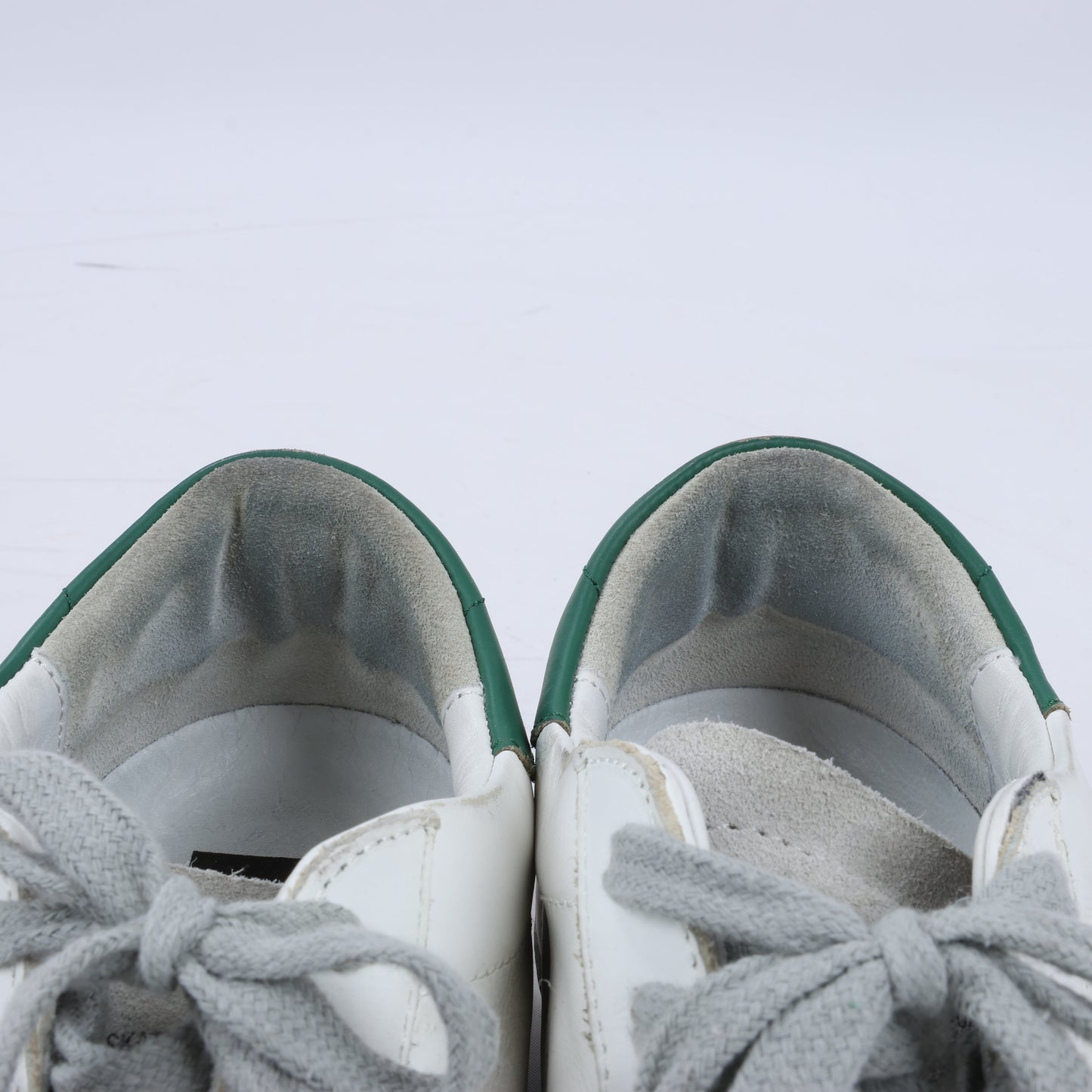 GOLDEN GOOSE Leather Sneakers in White SUPERSTAR, Size 40 EU