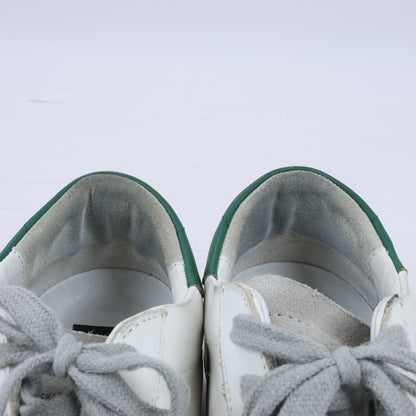 GOLDEN GOOSE Leather Sneakers in White SUPERSTAR, Size 40 EU