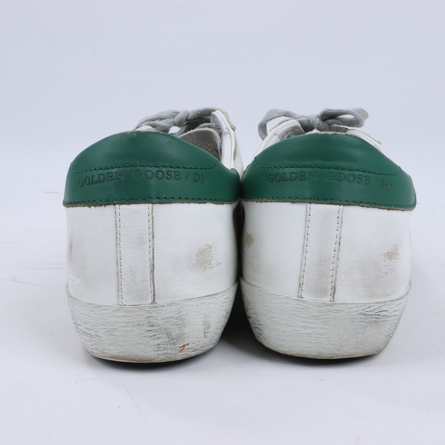 GOLDEN GOOSE Leather Sneakers in White SUPERSTAR, Size 40 EU