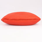 Bottega Veneta Intrecciato Hobo Leather Shoulder Bag in Red