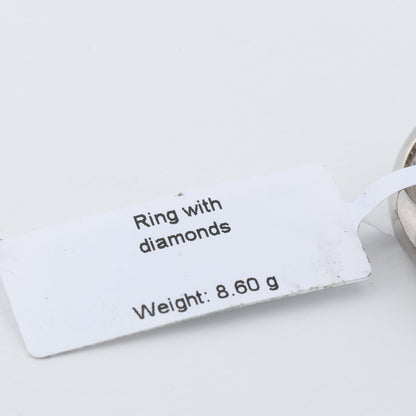 De Grisogono Black Diamond Heart Ring, Size 51