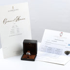 De Grisogono Black Diamond Heart Ring, Size 51
