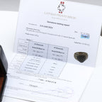 De Grisogono Black Diamond Heart Ring, Size 51