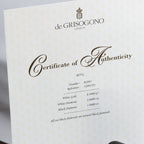De Grisogono Black Diamond Heart Ring, Size 51
