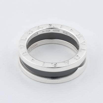 Bvlgari B.Zero 1 „Save the Children“ Charity-Ring 925 x Keramik 6,2 g Schwarz × Silber, Größe 52 EU