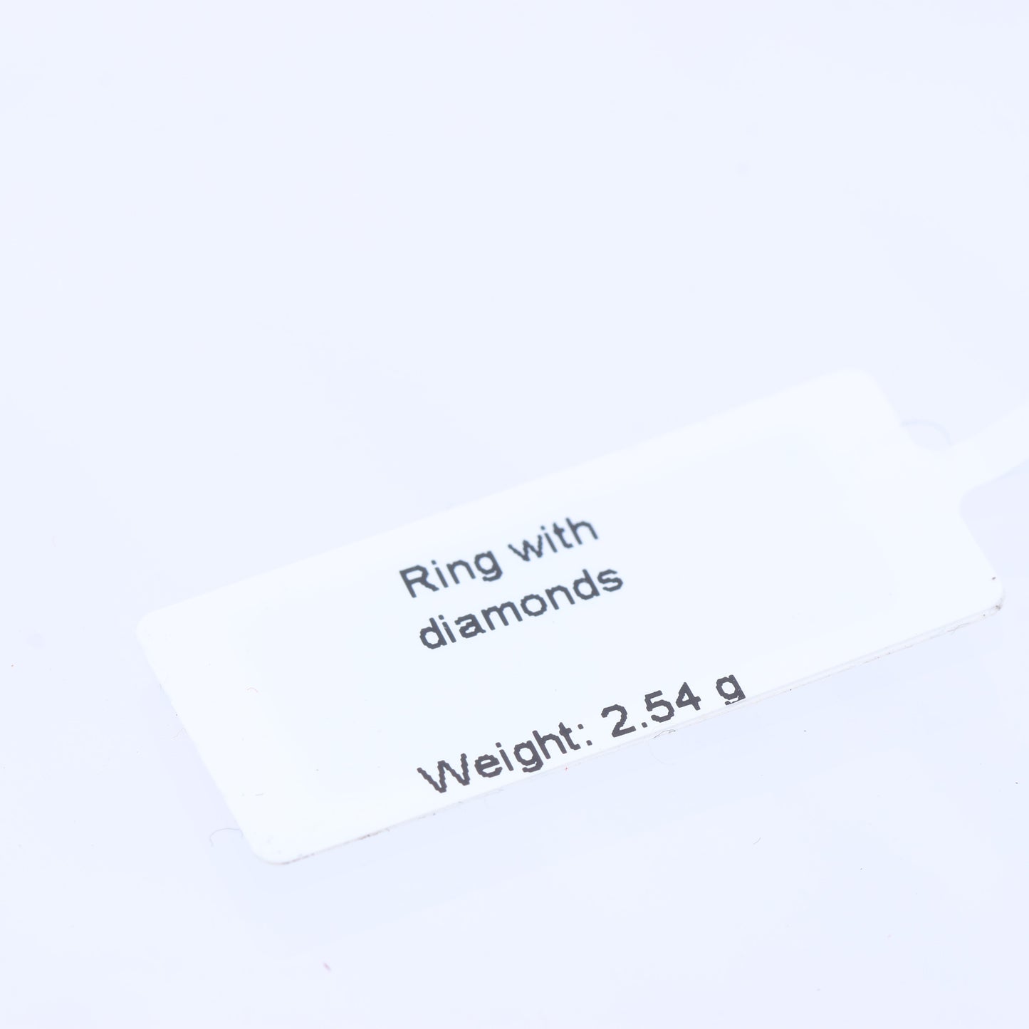 Non Signe / Unsigned 14K White Gold Ring with 45 Natural Diamonds