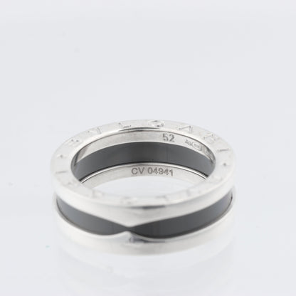 Bvlgari B.Zero 1 „Save the Children“ Charity-Ring 925 x Keramik 6,2 g Schwarz × Silber, Größe 52 EU