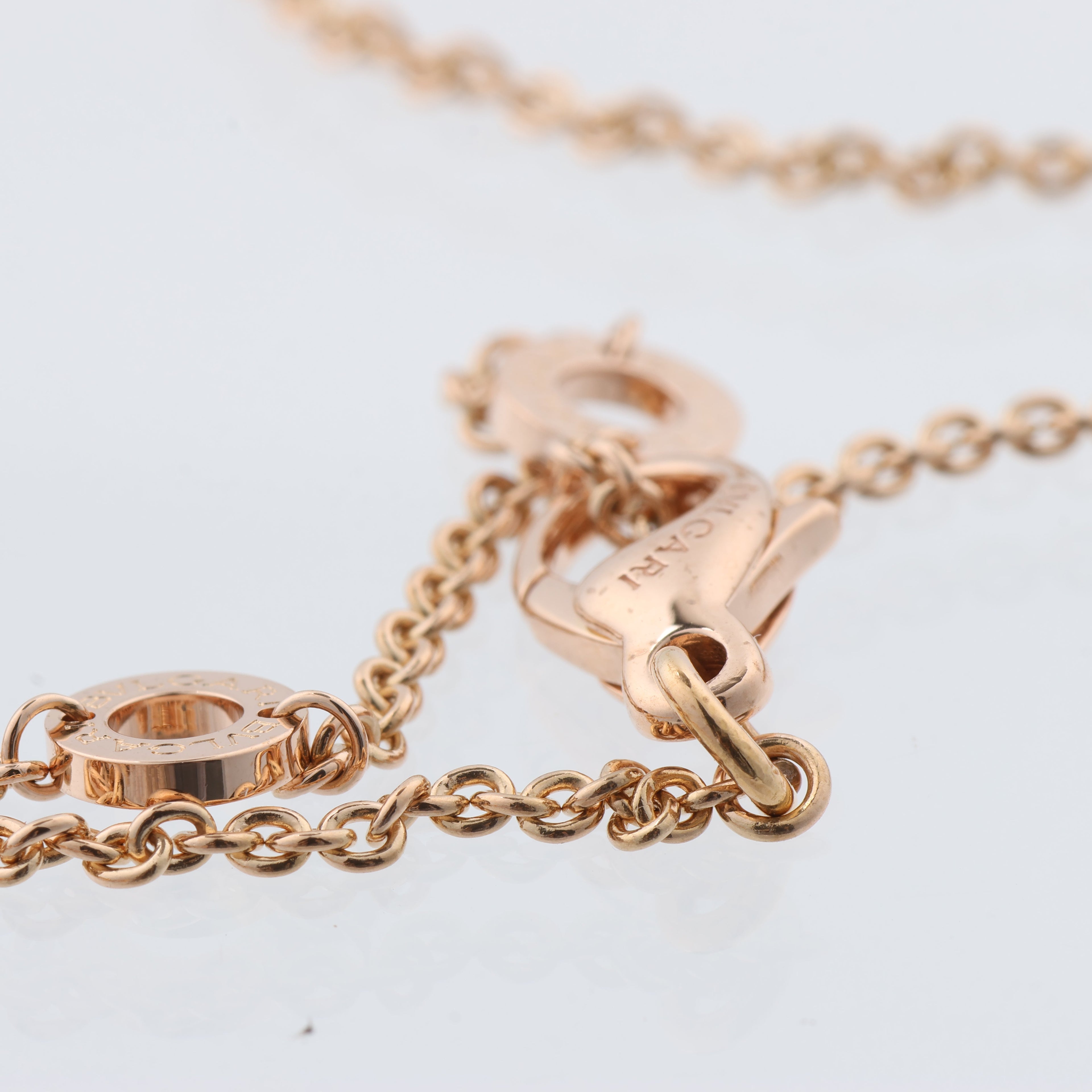Bvlgari B.Zero 1 Perfect Mistake Necklace 750(PG×WG) 14.1g CL857655 352398
