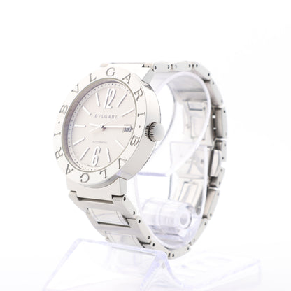 Bvlgari Bvlgari Bvlgari BB38WSSD AUTO L8718 SS AT Watch with Silver Dial
