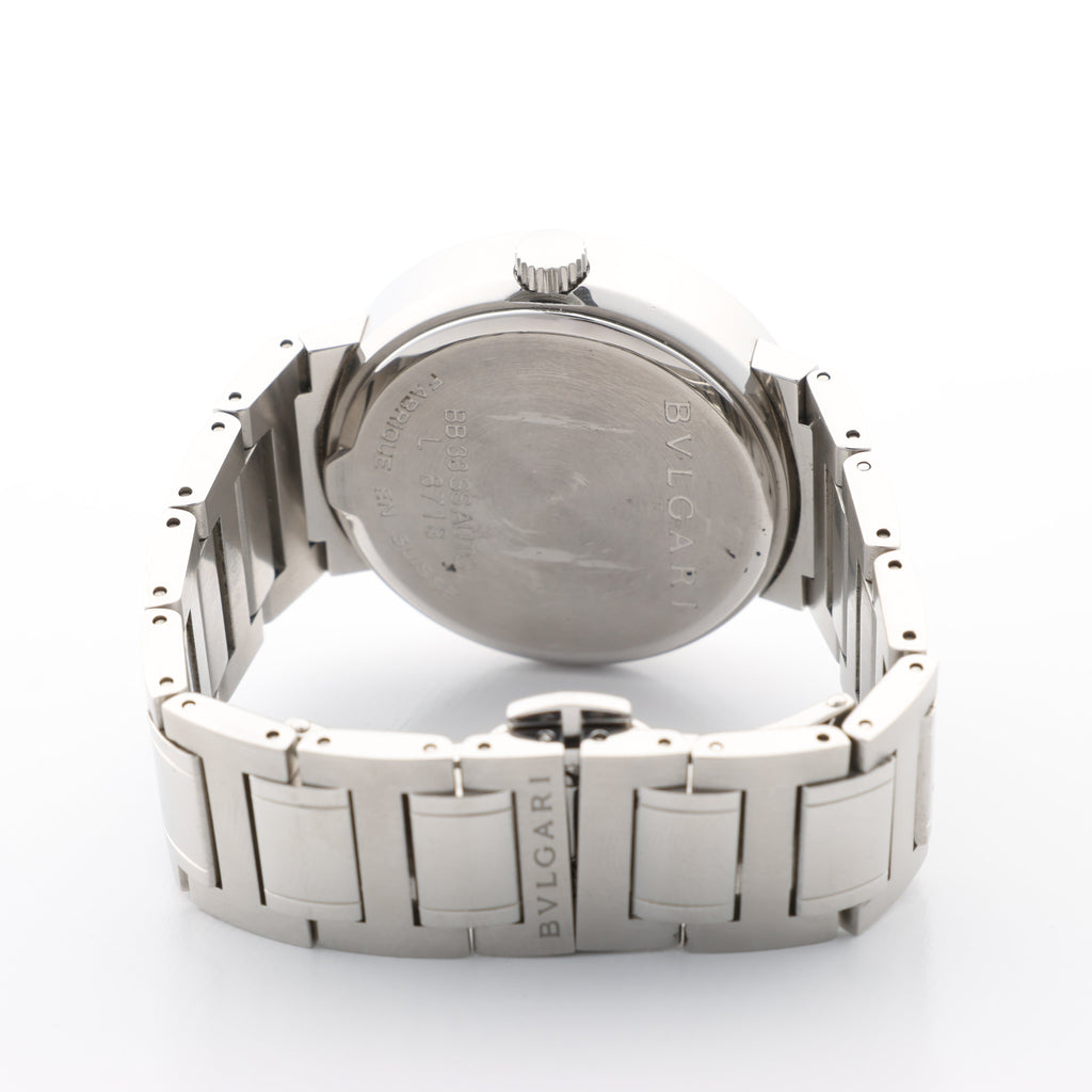 Bvlgari Bvlgari Bvlgari BB38WSSD AUTO L8718 SS AT Watch with Silver Dial